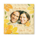 311-TROPICAL SAVE THE DATE ORANGE magnets