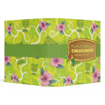 311-Tropical Tiki - Lime Green 3 Ring Binders