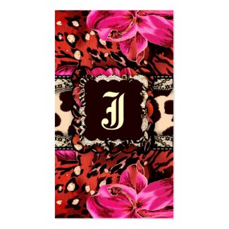 311-UNTAMED LILY LEOPARD & LACE PINK profilecard