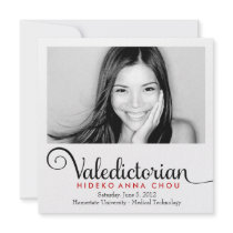 311 Valedictorian Graduation Announcement