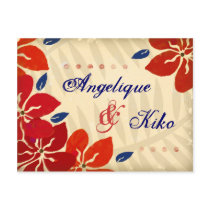 311-VINTAGE 2 TROPICAL STYLE INVITATION postcards