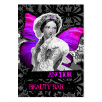 311 Vintage Butterfly Beauty Anchor Purple Pink business cards
