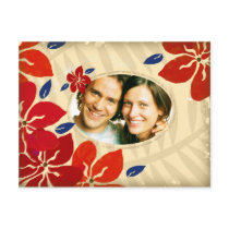 311-VINTAGE STYLE INVITATION NAVY RED postcards