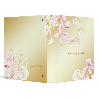 311-Vivid Foliage Flare Golden Binder by Jill311
