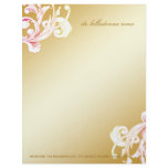 311-Vivid Foliage Flare Golden Letterhead Design