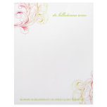 311-Vivid Foliage Flare Letterhead Design