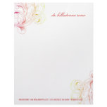 311-Vivid Foliage Flare Rouge Letterhead Design