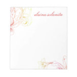 311 Vivid Foliage Flare White Memo Notepads