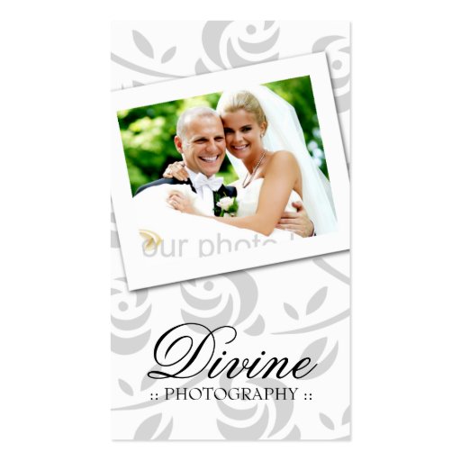 311-WEDDING PHOTOGRAPHER BUSINESS CARD TEMPLATES (front side)