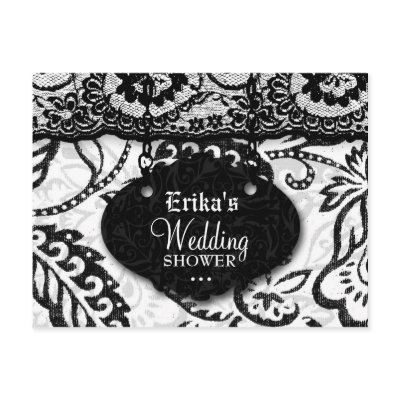 311-WEDDING SHOWER INVITATION POST CARD by Jill311