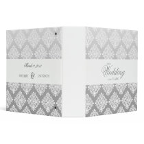 311-White Damask / Silver Fade binders