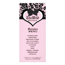 311 Wild at Heart Berry Flirt Custom Rack Card