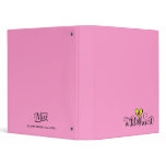311 Wild at Heart Script Customizable Pink Vinyl Binders