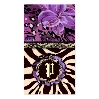 311-WILD LILY LILAC ZEBRA profilecard