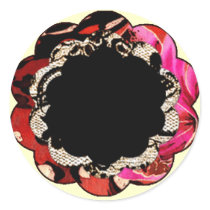 311-Wild Lily Pink Customizable Sticker