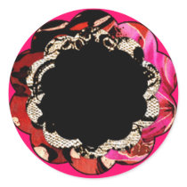 311-Wild Lily Pink Customizable Sticker