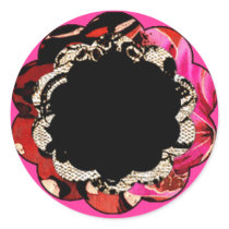 311-Wild Lily Pink Customizable Sticker