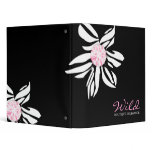 311-Wild Zebra Flower | Pink Diamond B Binders