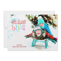 311 Wishing You Holiday Bliss Colorful invitations