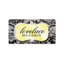 311 Yellow Platter Lace labels