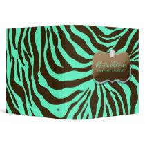 311-Zebra Teaze | Caribbean Binder