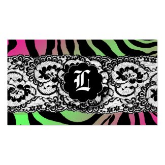311-Zees Safari White Lace Electric Melon Sticker profilecard