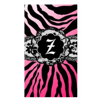 311-Zees Sexy Safari: Flamingo 2 Fade Business Cards