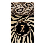 311-ZEES SEXY SAFARI: SEPIA BUSINESS CARD