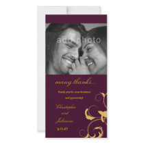 311Roxy Eggplant & Mustard photo cards