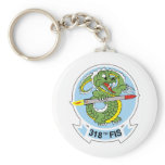 318th Fighter Interceptor Squadron Keychain