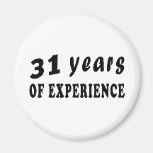 31 años de experiencia iman de nevera