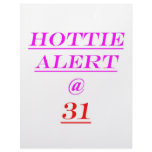 31 Hottie Alert Letterhead Template