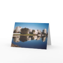 31. Lake Merritt Reflections, Oakland, CA cards