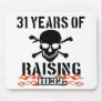 31 years of raising hell mousepads