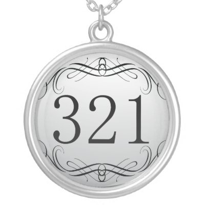 321 Area Code Necklaces by