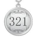 321 Area Code Necklaces