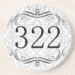 322 Area Code Drink Coaster