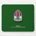 322d Civil Affairs Brigade SSI Mousepads