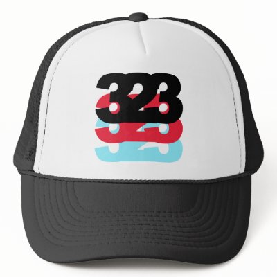 323 area code. 323 Area Code Trucker Hat by