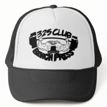 325 Club Bench Press Hat by Weightlifter_TShirts 325 Club Bench Press Hat