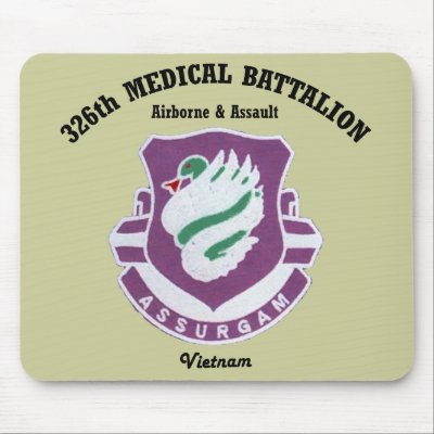 326th Medical Battalion Mouse Pad by jerryberry