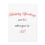 32 Birthday Spanking Post Cards