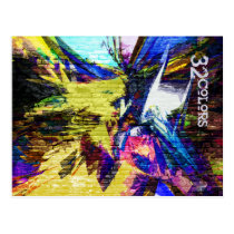 32 Colors postcards