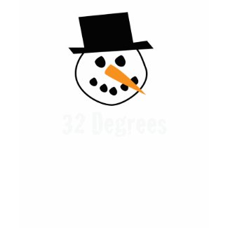 32 Degrees Frosty the Snowman Toonees Design