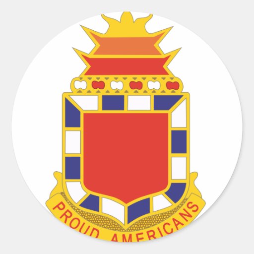 32 Field Artillery Regiment Classic Round Sticker Zazzle