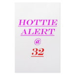 32 Hottie Alert Customized Stationery