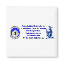 32 IS Blue Knights Magnet