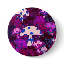 32 Mushrooms #14 buttons by hadleymonster 32 Mushrooms #14 buttons