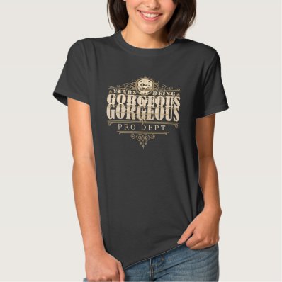 32nd Birthday 32 Years Of Being Gorgeous Tee Shirt