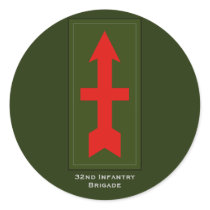" 32nd Infantry Brigade" stickers by cowboyannie " 32nd Infantry Brigade" stickers